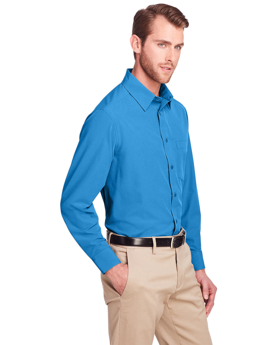 UltraClub Men's Bradley Performance Woven Shirt UltraClub