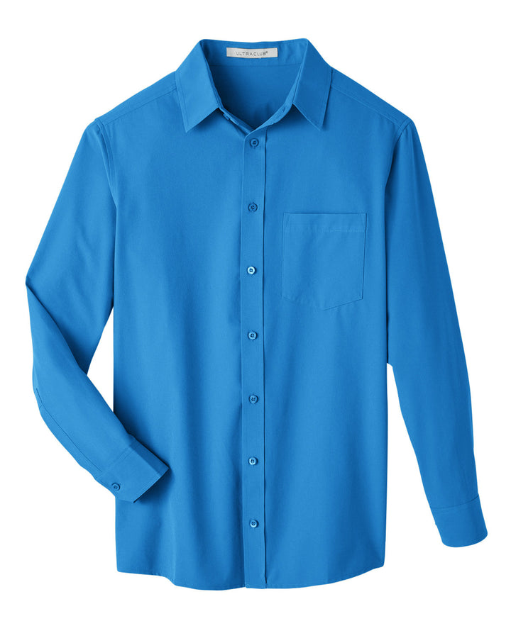 UltraClub Men's Bradley Performance Woven Shirt UltraClub