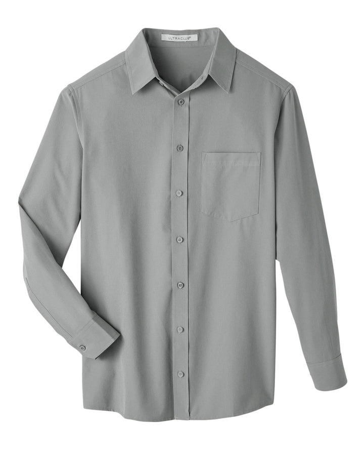 UltraClub Men's Bradley Performance Woven Shirt UltraClub