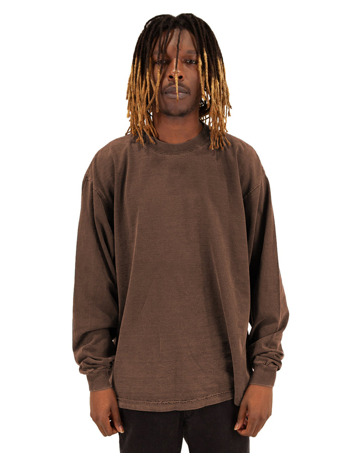 Shaka Wear Men's Garment Dyed Long Sleeve T-Shirt Shaka Wear