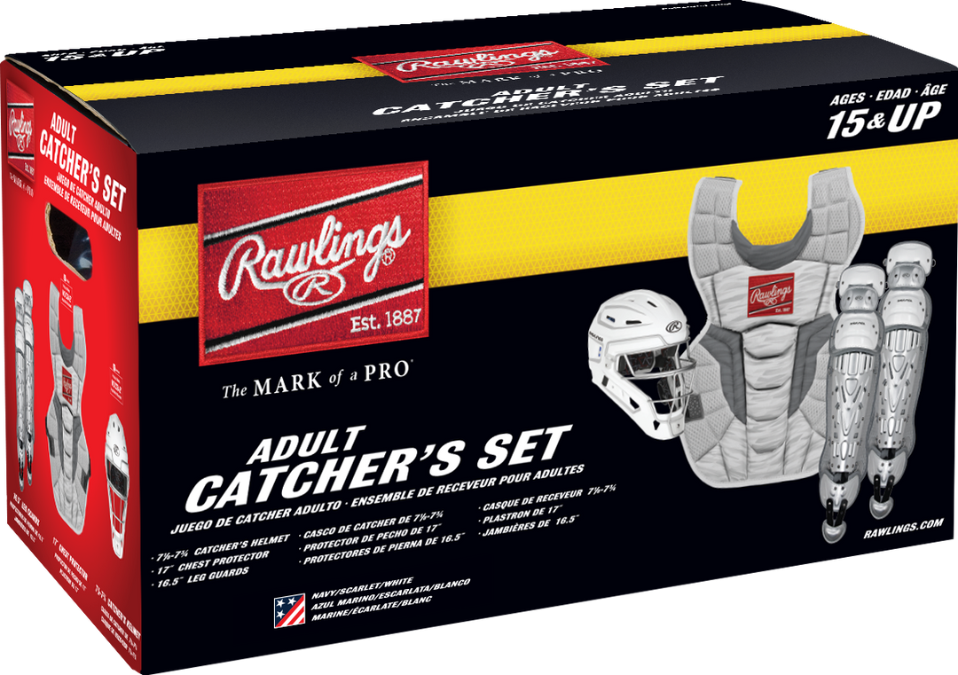 Rawlings Velo 2.0 Series Softball Catchers Set - Medium Rawlings