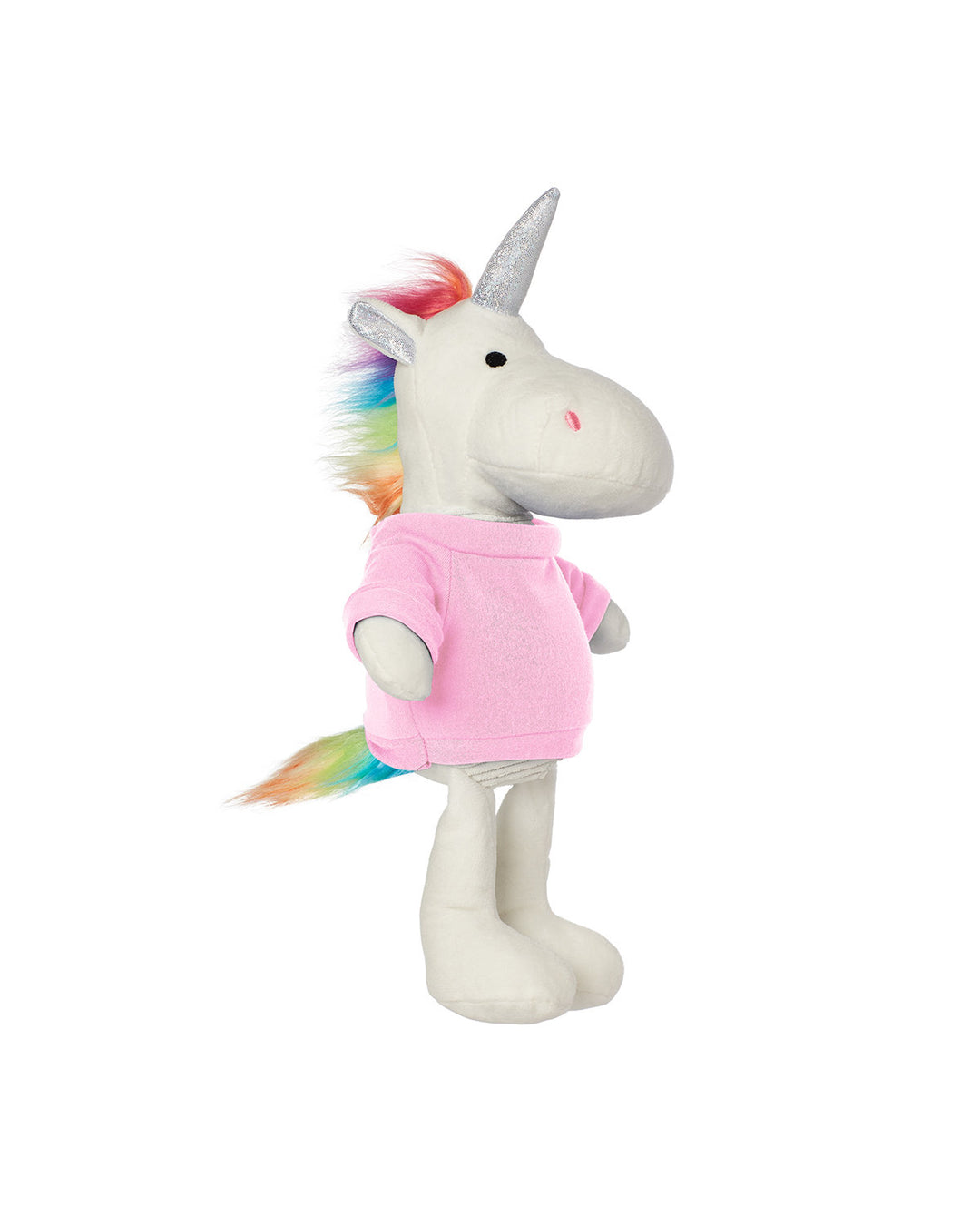 Prime Line 8.5" Plush Unicorn With T-Shirt Prime Line