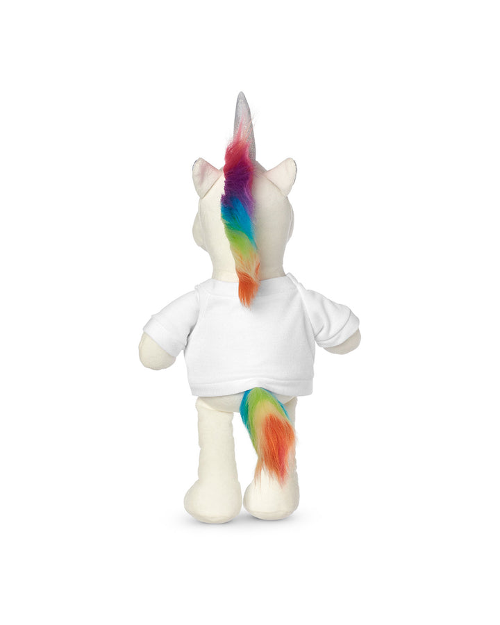 Prime Line 8.5" Plush Unicorn With T-Shirt Prime Line