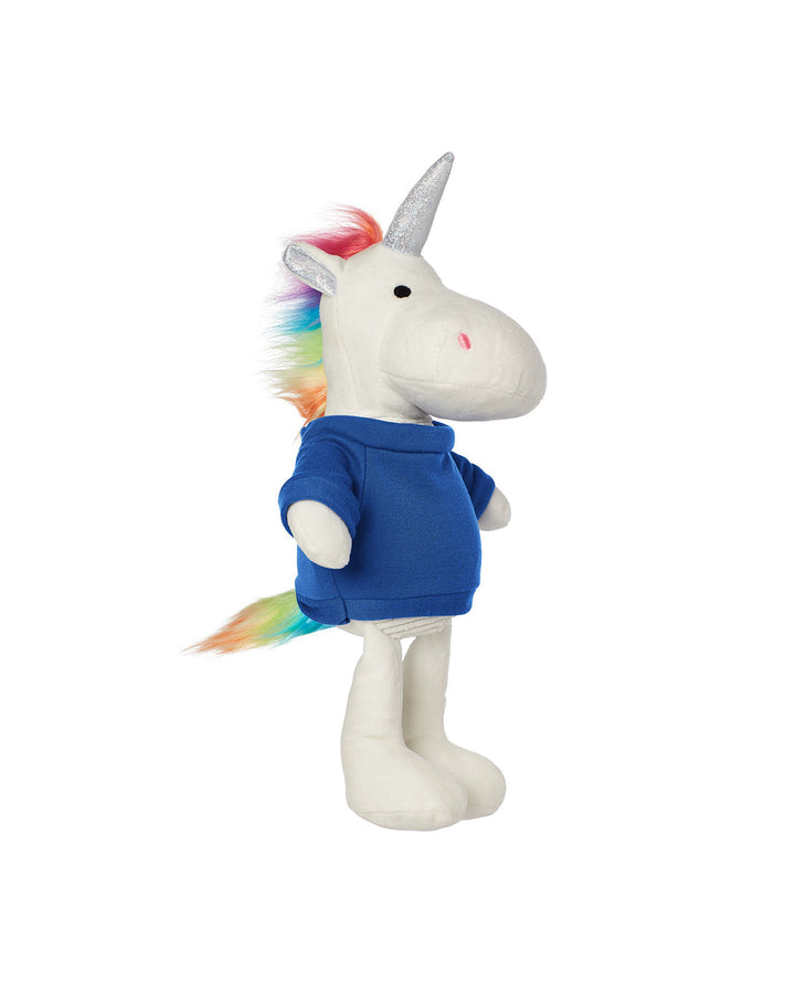 Prime Line 8.5" Plush Unicorn With T-Shirt Prime Line