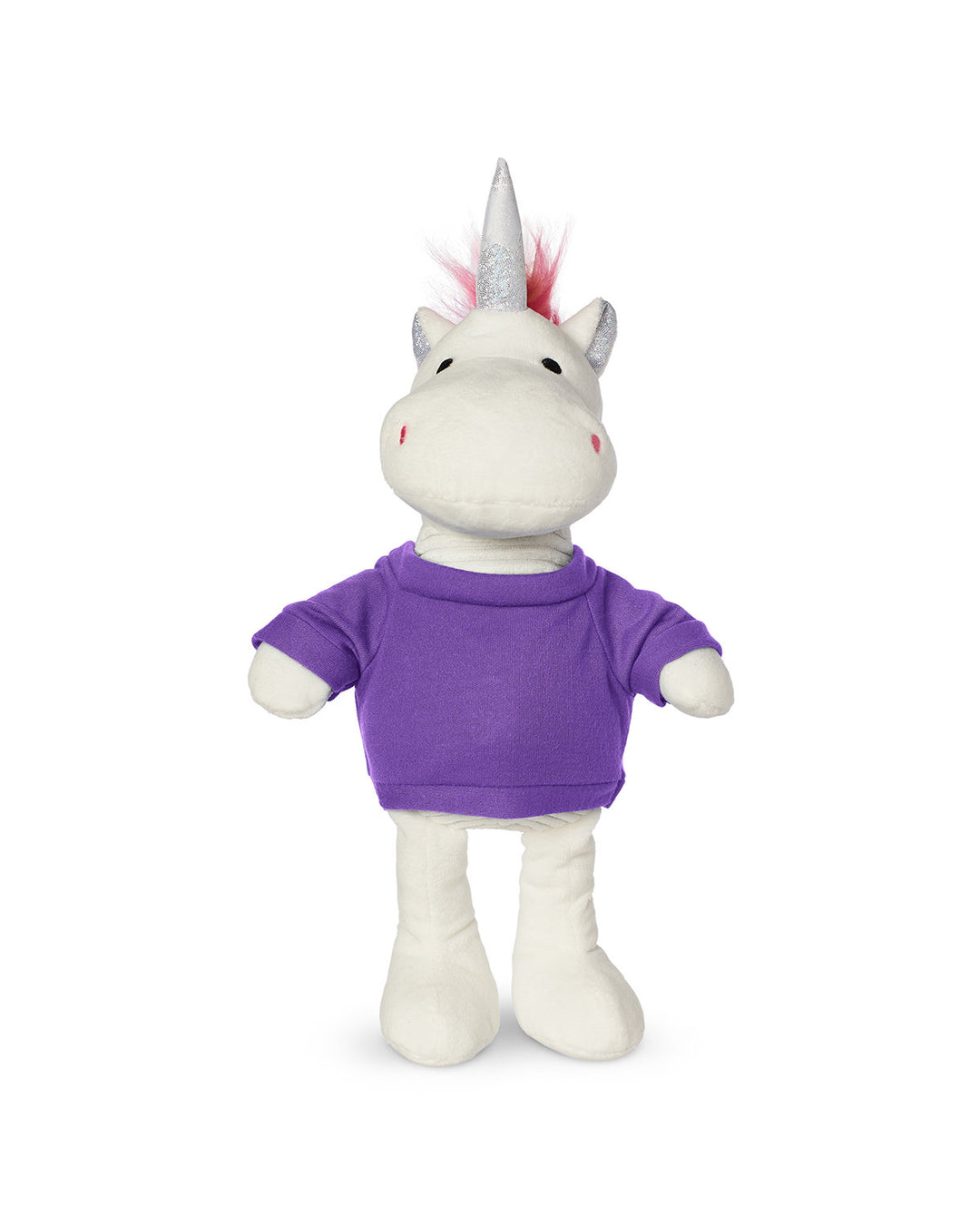 Prime Line 8.5" Plush Unicorn With T-Shirt Prime Line