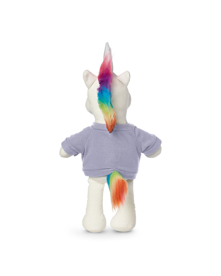 Prime Line 8.5" Plush Unicorn With T-Shirt Prime Line