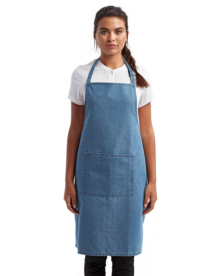 Artisan Collection by Reprime Unisex 'Colours' Sustainable Pocket Bib Apron Reprime