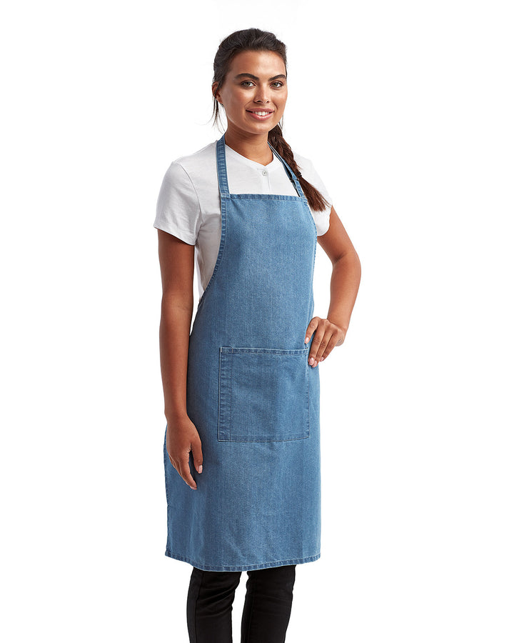 Artisan Collection by Reprime Unisex 'Colours' Sustainable Pocket Bib Apron Reprime