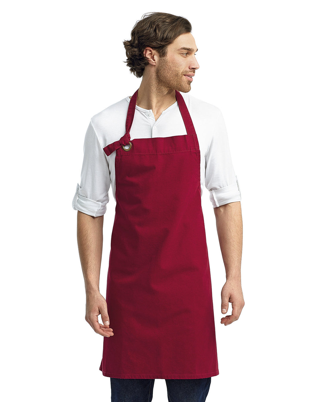 Artisan Collection by Reprime Unisex Calibre Heavy Cotton Canvas Bib Apron Reprime