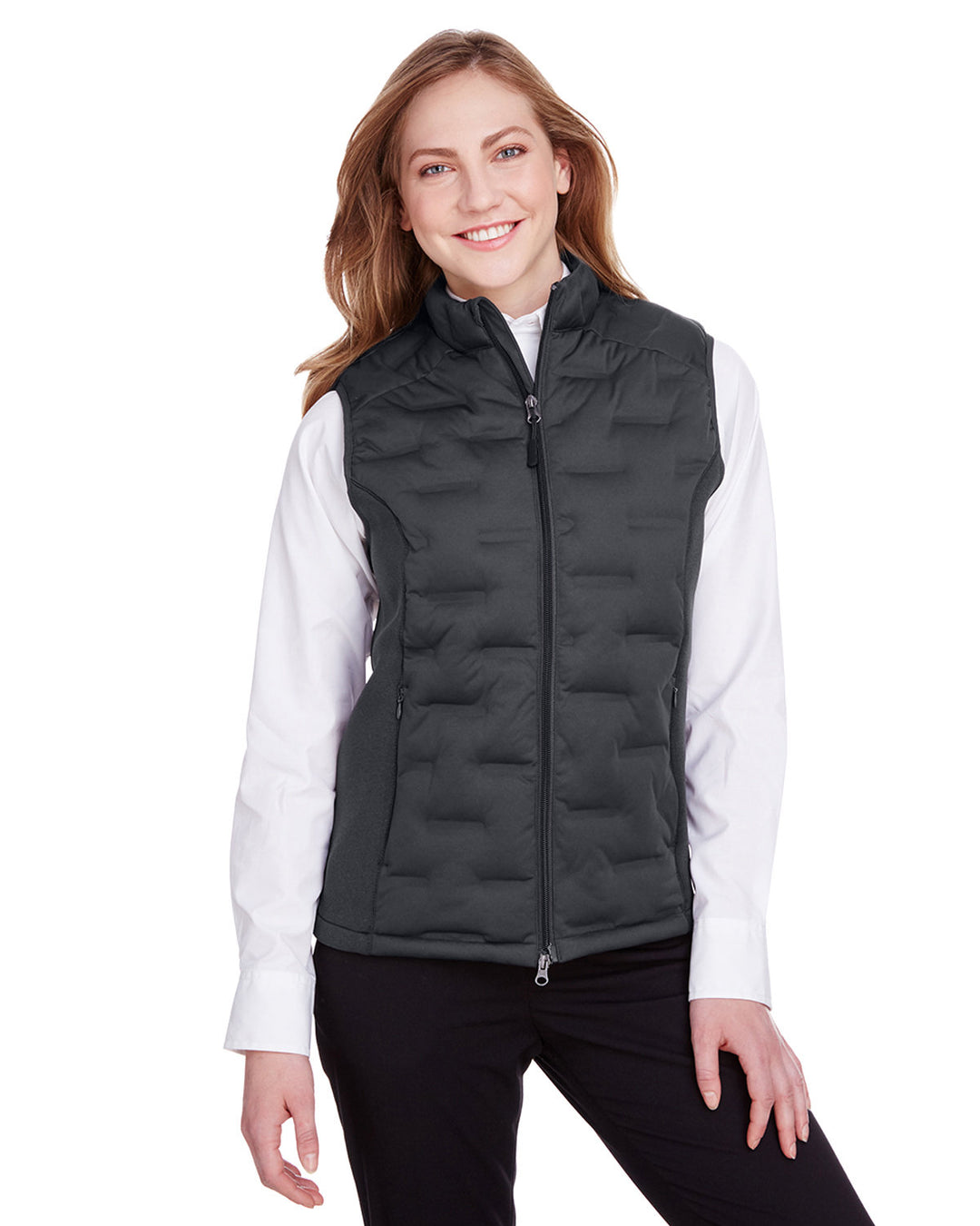 North End Ladies' Loft Pioneer Hybrid Vest North End