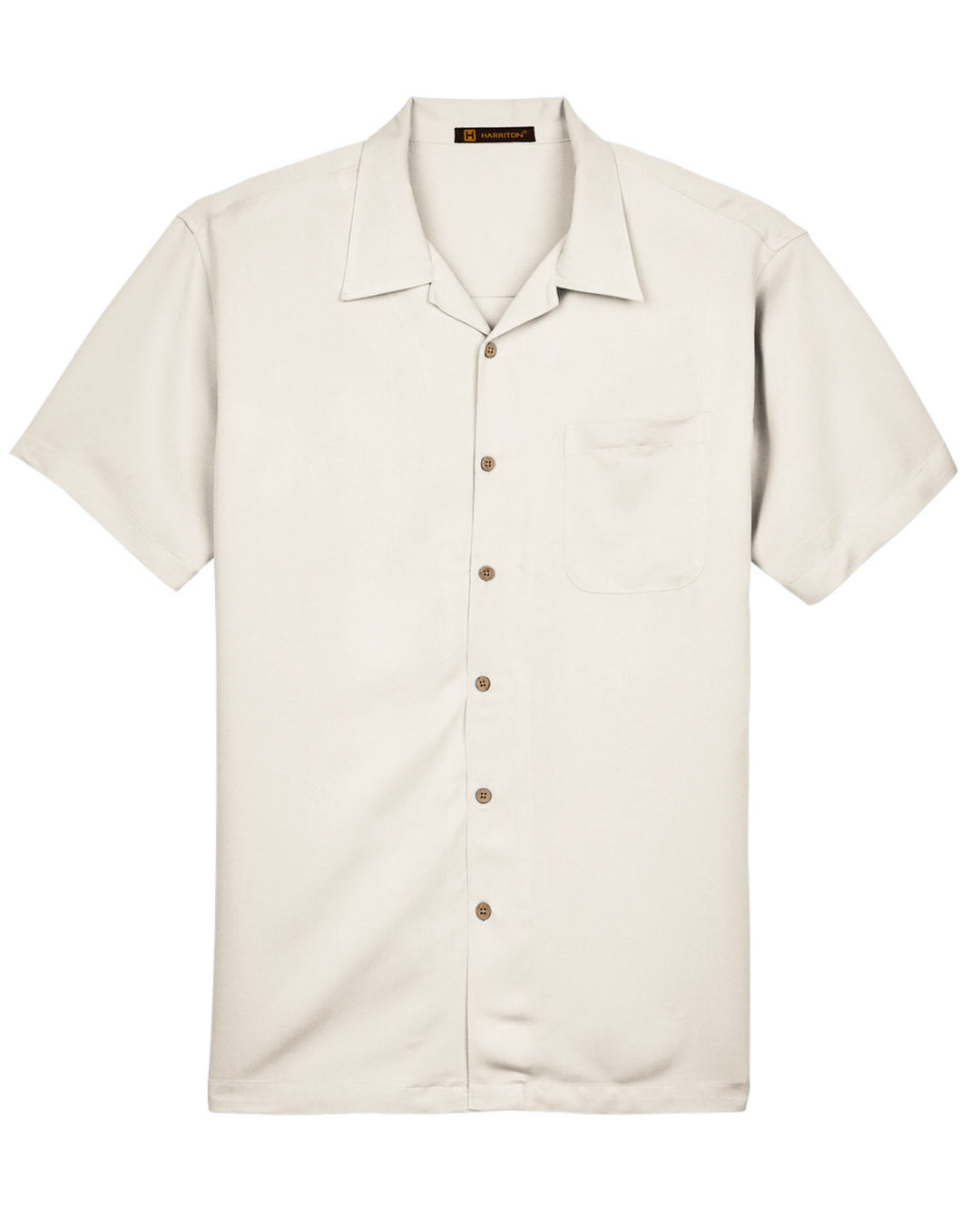 Harriton Men's Bahama Cord Camp Shirt Harriton