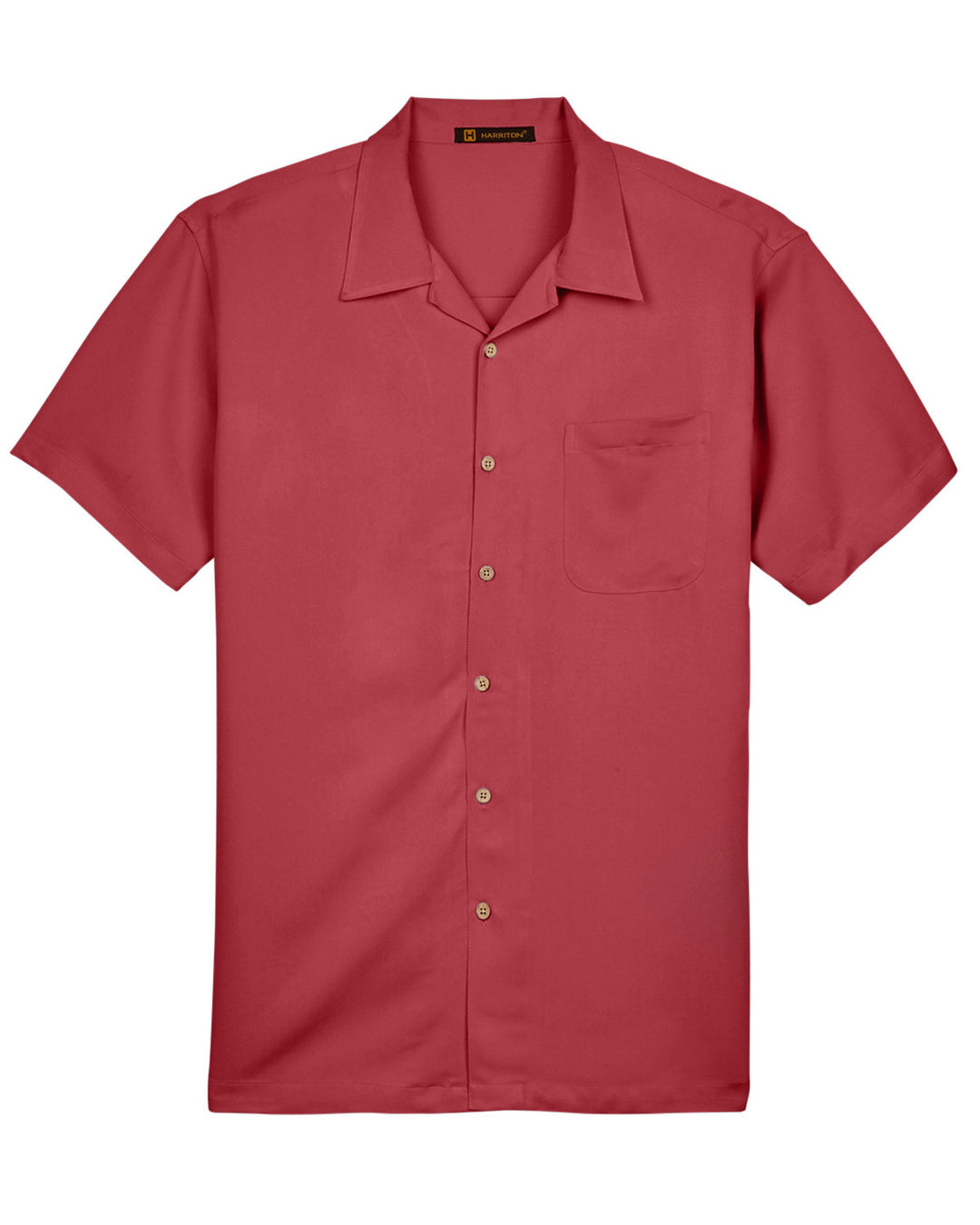 Harriton Men's Bahama Cord Camp Shirt Harriton