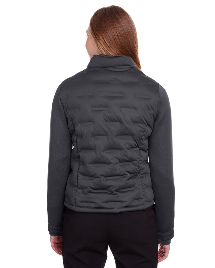 North End Ladies' Loft Pioneer Hybrid Bomber Jacket North End