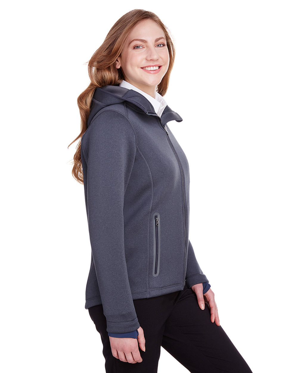 North End Ladies' Paramount Bonded Knit Jacket North End