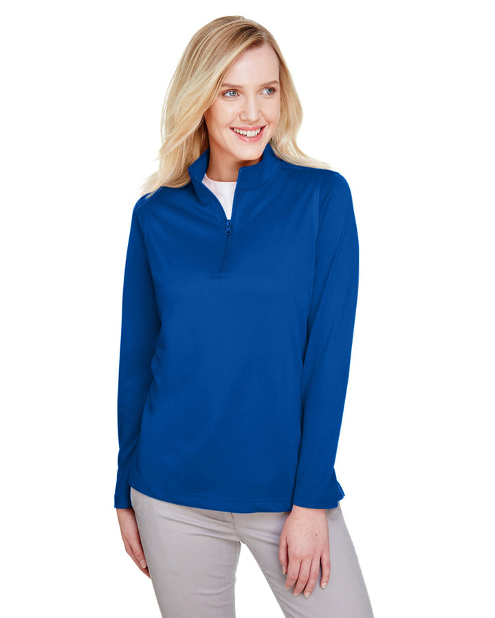 Harriton Ladies' Advantage Snag Protection Plus Quarter-Zip Harriton