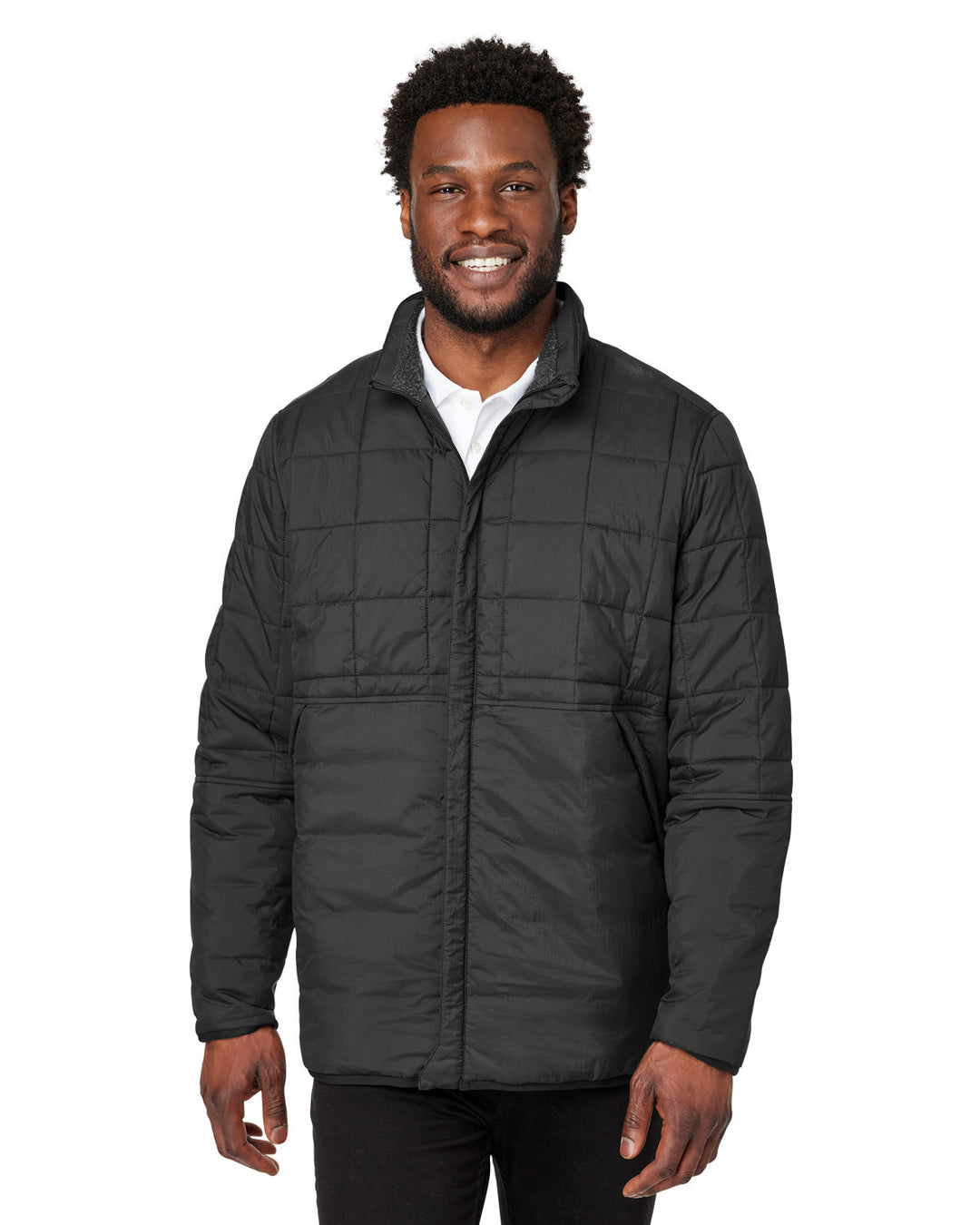 North End Unisex Aura Fleece-Lined Jacket North End