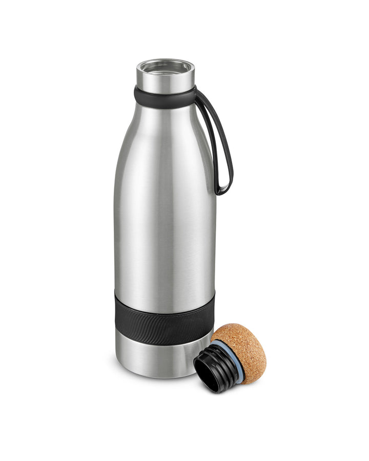 Prime Line 19oz Double Wall Vacuum Bottle With Cork Lid Prime Line