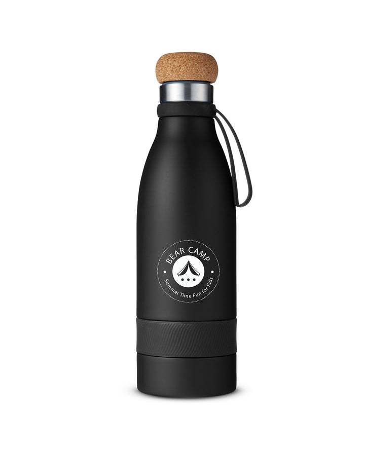 Prime Line 19oz Double Wall Vacuum Bottle With Cork Lid Prime Line