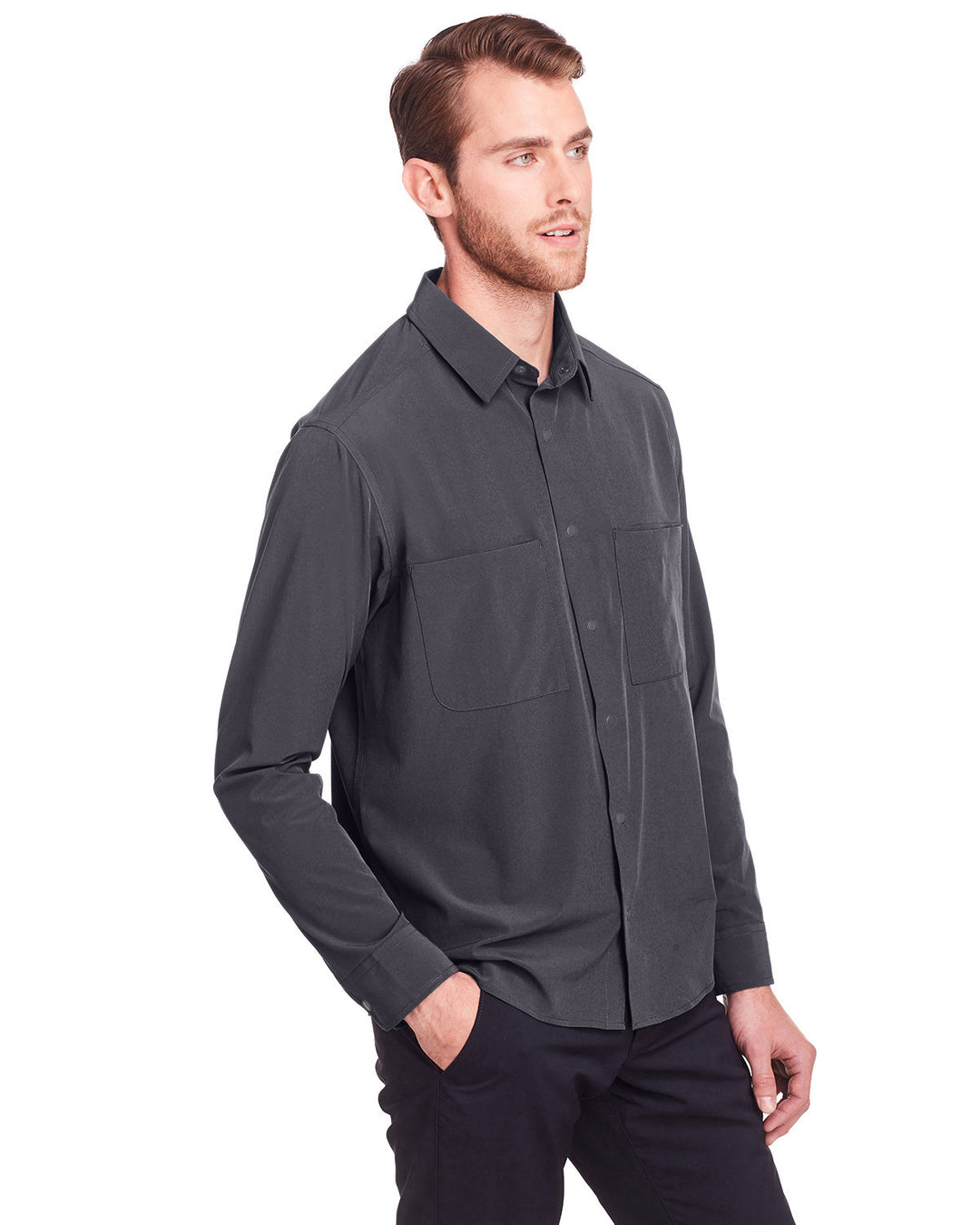 North End Men's Borough Stretch Performance Shirt North End