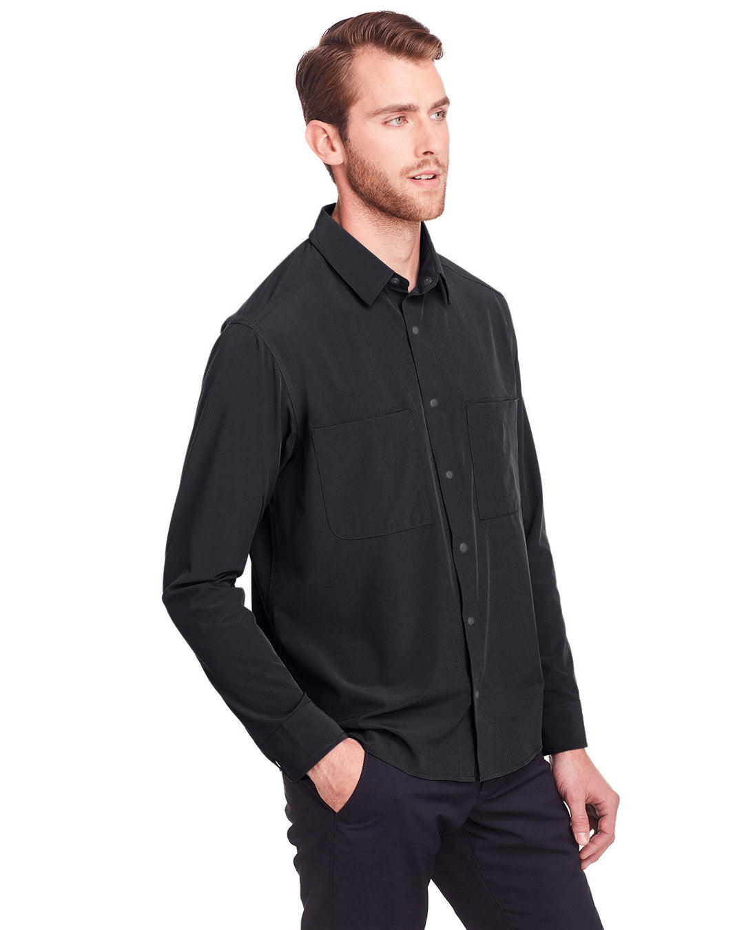 North End Men's Borough Stretch Performance Shirt North End