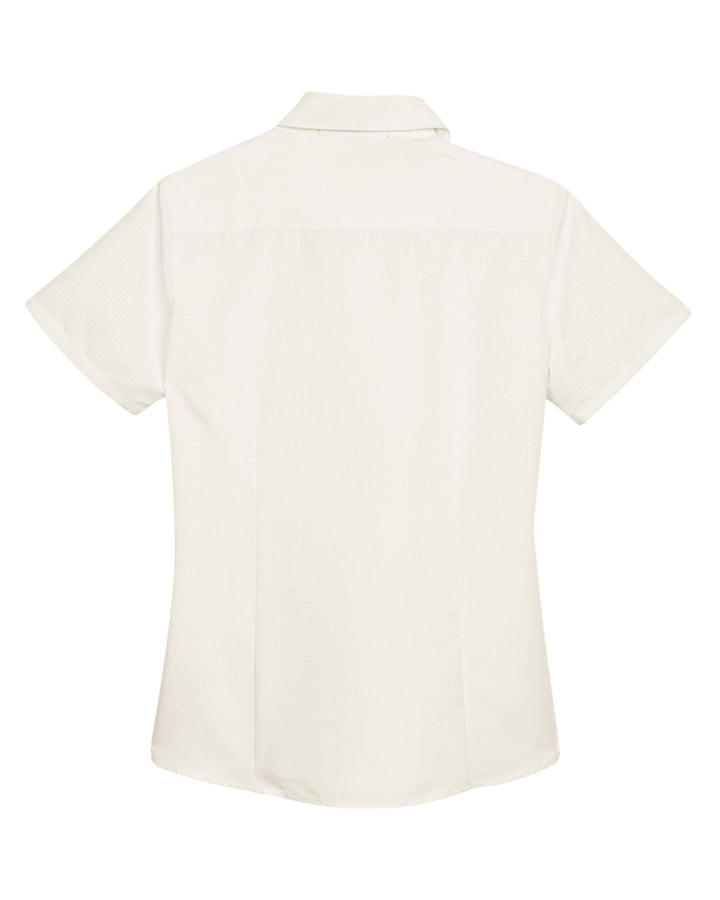 Harriton Ladies' Barbados Textured Camp Shirt Harriton