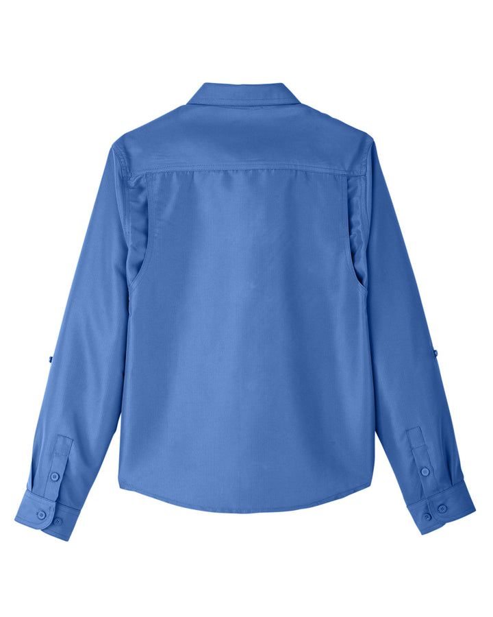 Harriton Ladies' Key West Long-Sleeve Performance Staff Shirt Harriton