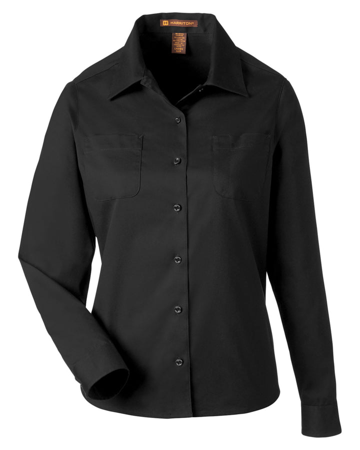 Harriton Ladies' Advantage IL Long-Sleeve Workshirt Harriton