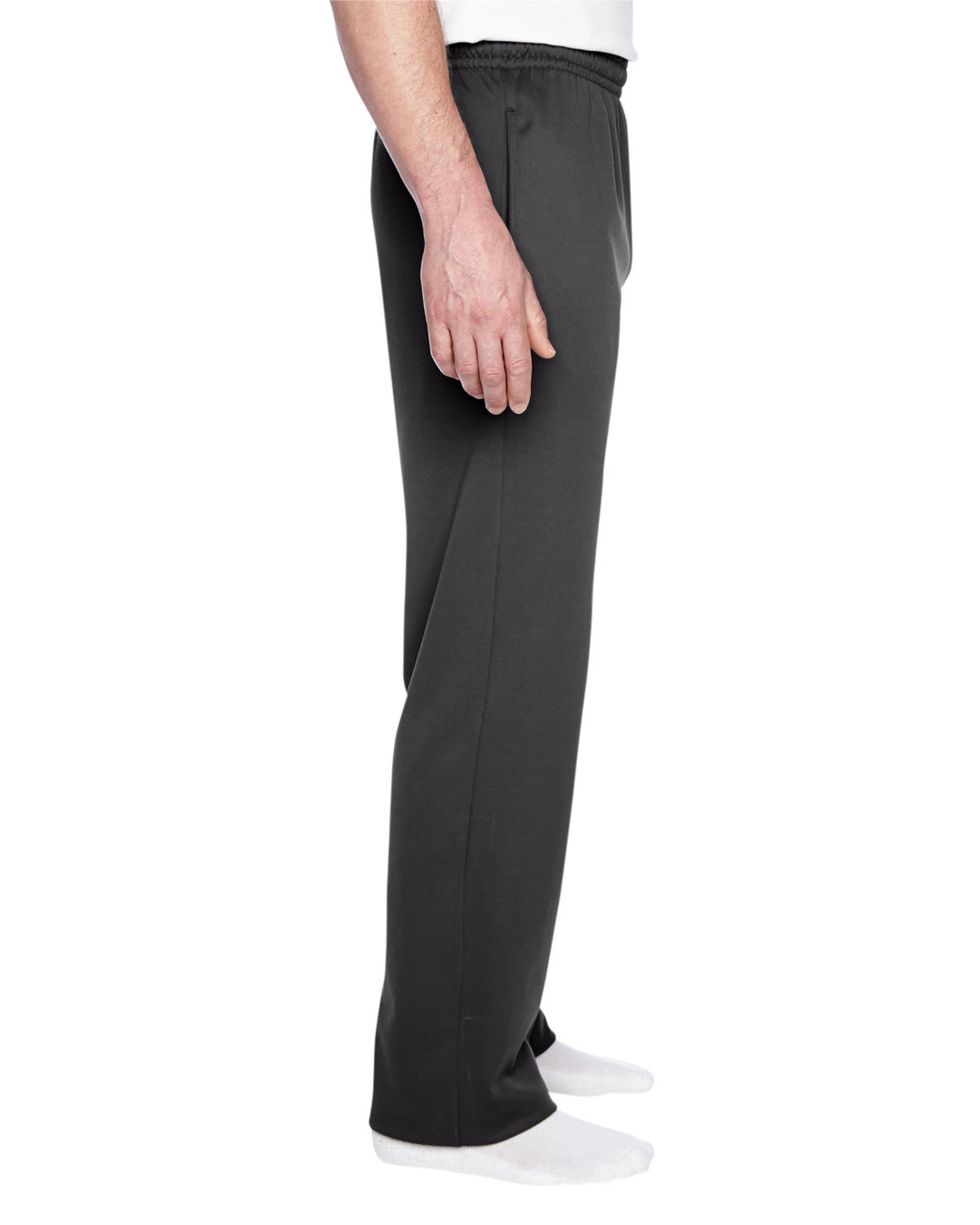 Jerzees Adult 6 oz. DRI-POWER® SPORT Pocketed Open-Bottom Sweatpant JERZEES