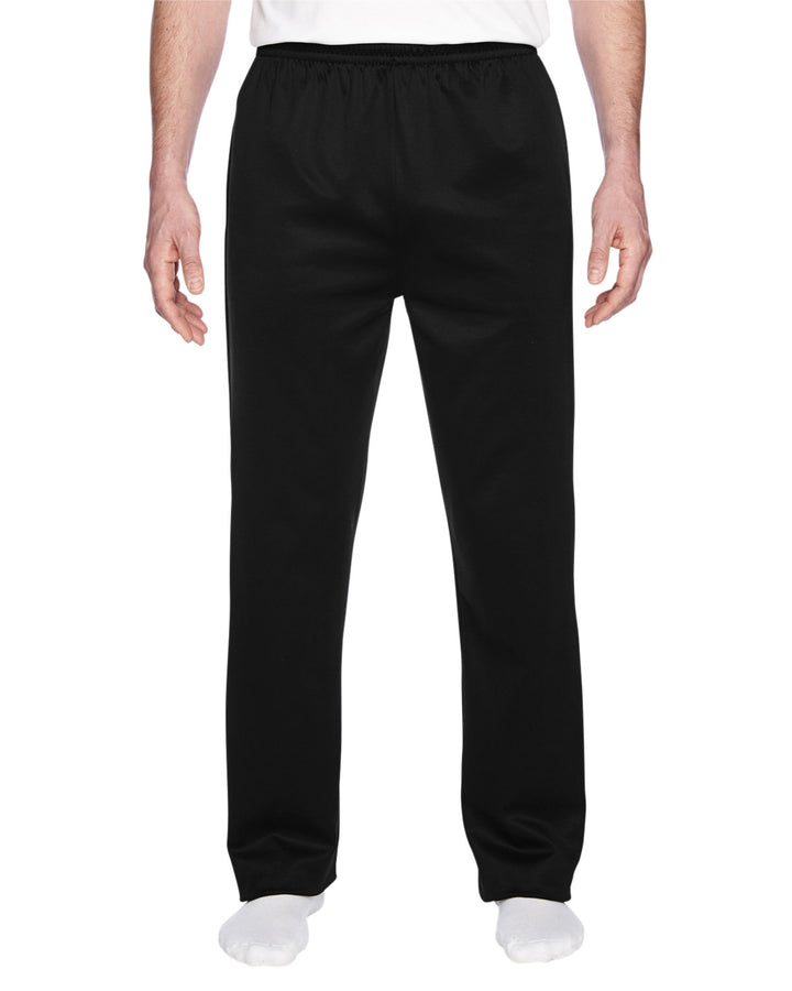 Jerzees Adult 6 oz. DRI-POWER® SPORT Pocketed Open-Bottom Sweatpant JERZEES