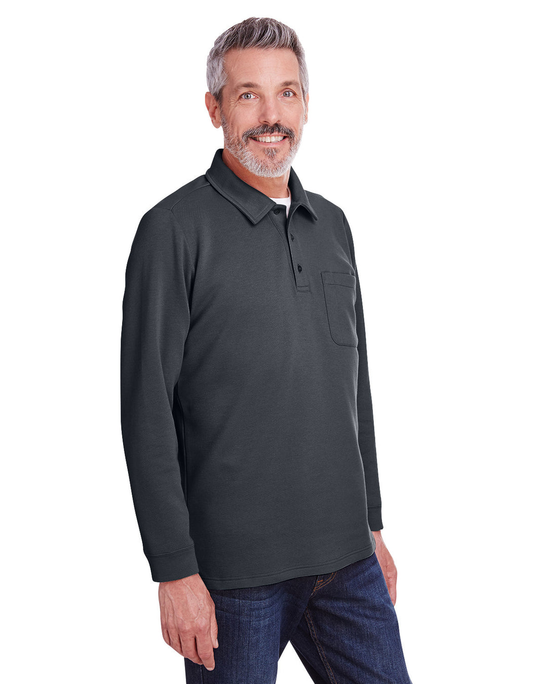 Harriton Adult StainBloc™ Pique Pullover Fleece Harriton