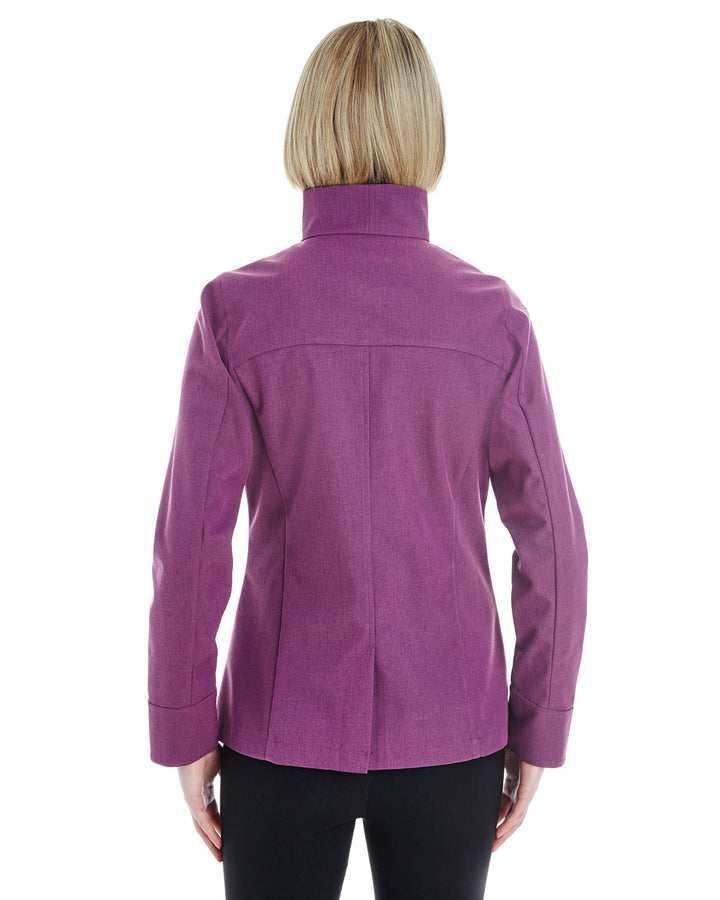 North End Ladies' Edge Soft Shell Jacket with Convertible Collar North End