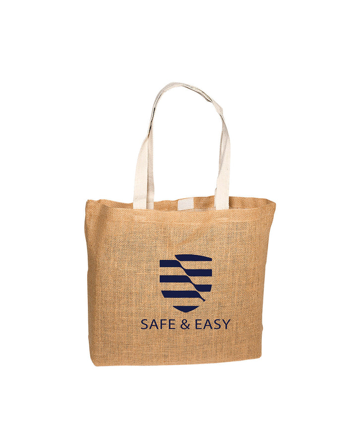 Prime Line Eco Jute Tote Prime Line