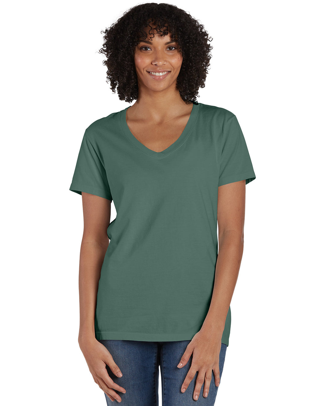 ComfortWash by Hanes Ladies' V-Neck T-Shirt ComfortWash by Hanes