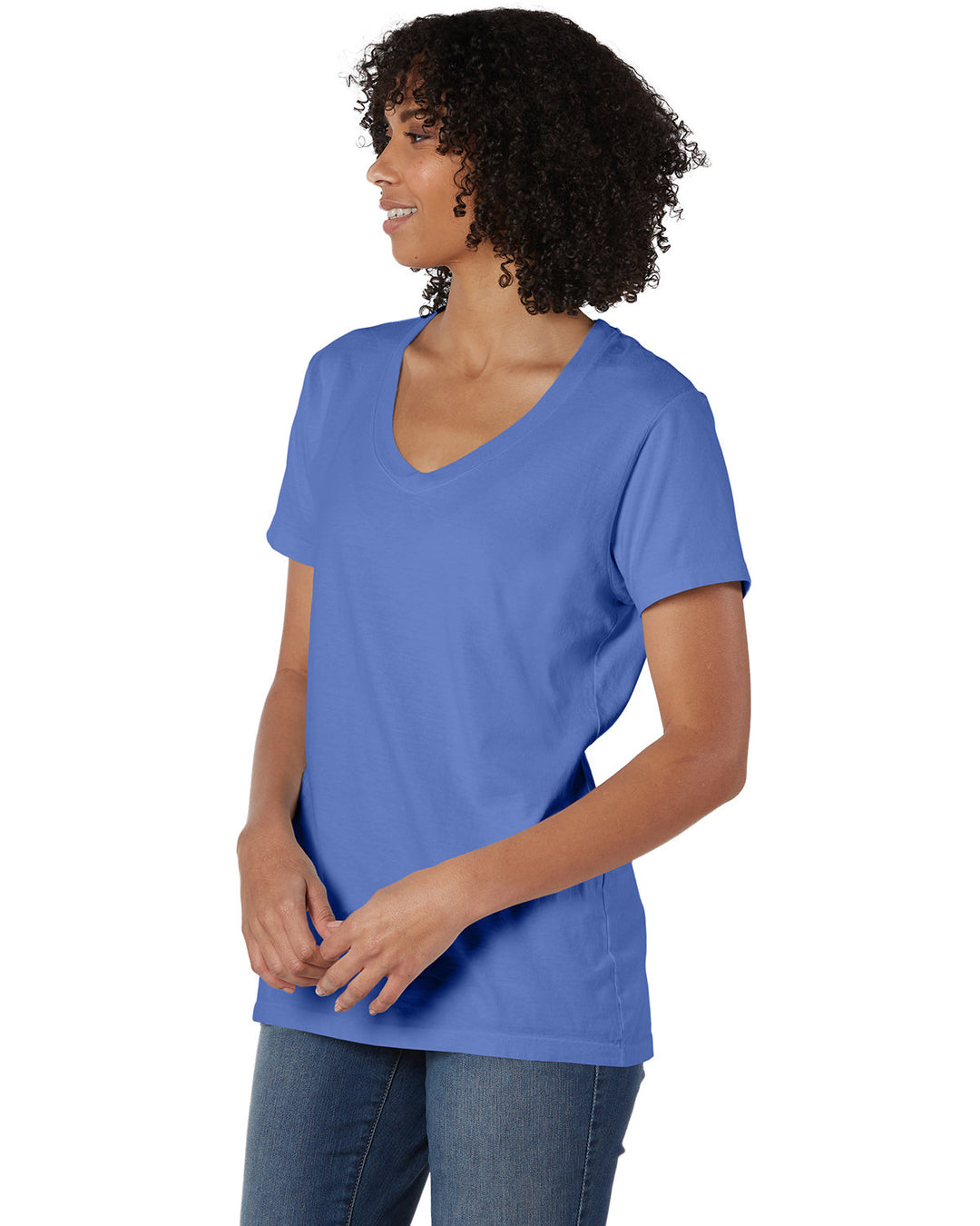 ComfortWash by Hanes Ladies' V-Neck T-Shirt ComfortWash by Hanes