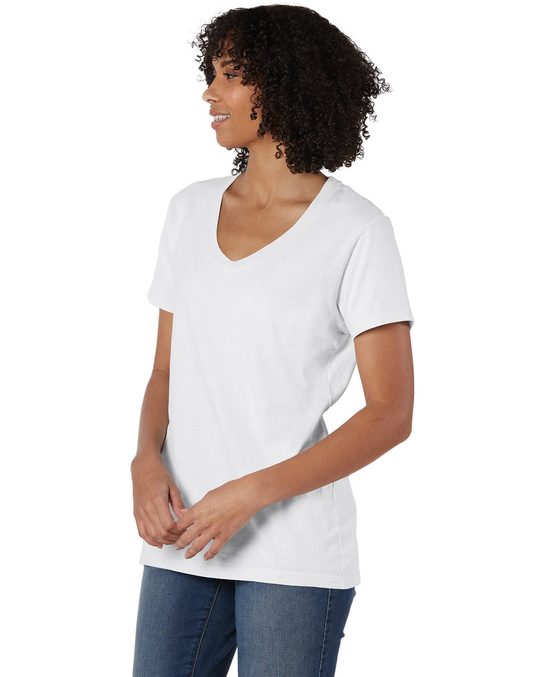 ComfortWash by Hanes Ladies' V-Neck T-Shirt ComfortWash by Hanes