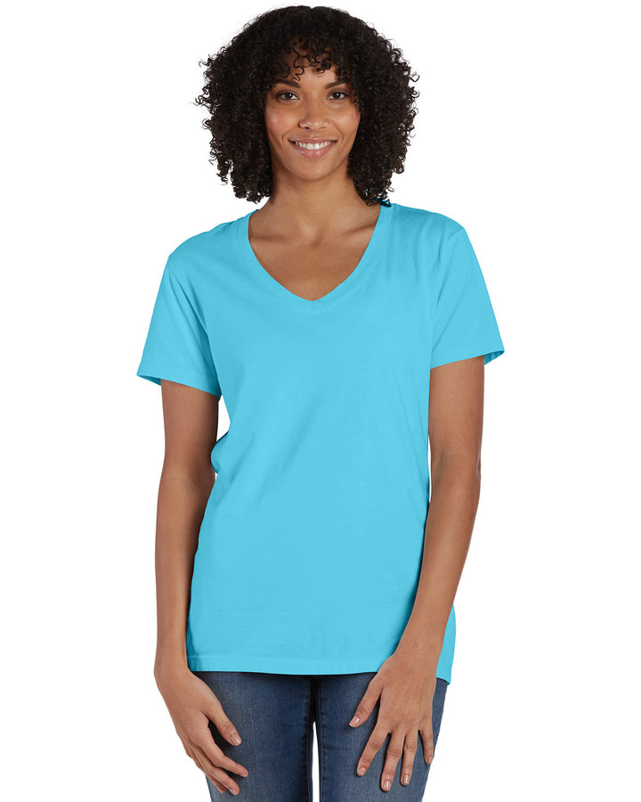 ComfortWash by Hanes Ladies' V-Neck T-Shirt ComfortWash by Hanes