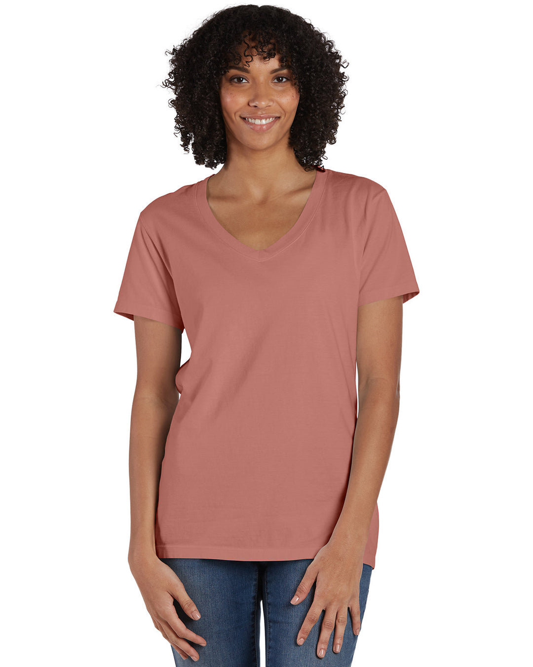 ComfortWash by Hanes Ladies' V-Neck T-Shirt ComfortWash by Hanes