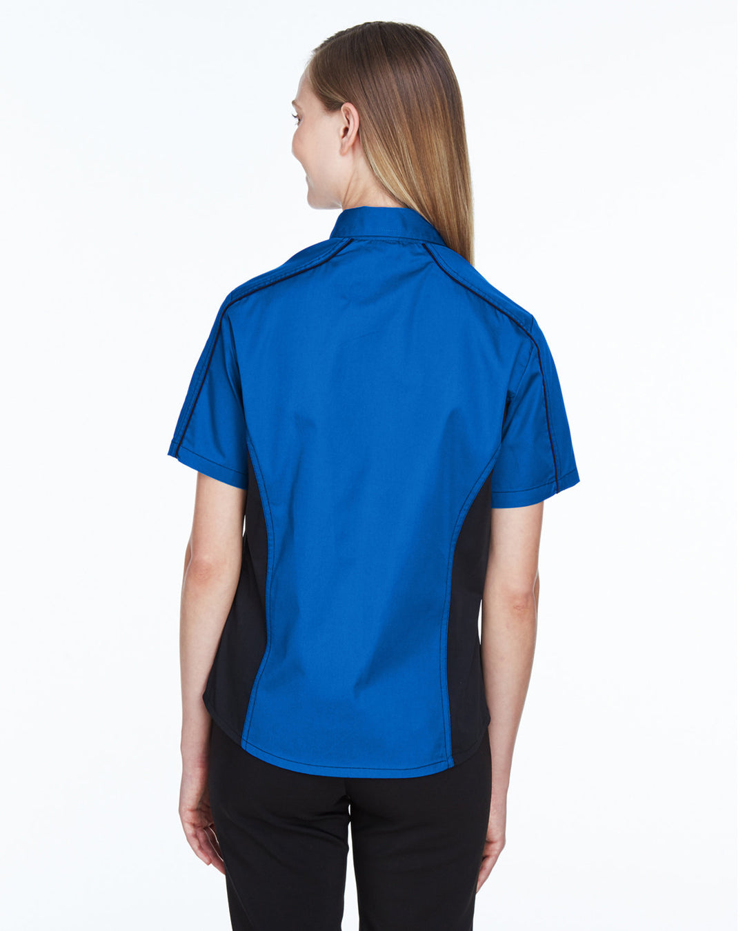 North End Ladies' Fuse Colorblock Twill Shirt North End