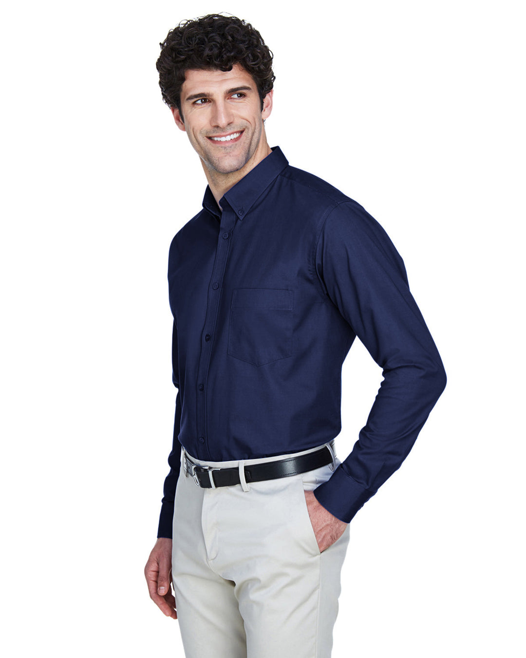 CORE365 Men's Tall Operate Long-Sleeve Twill Shirt CORE365