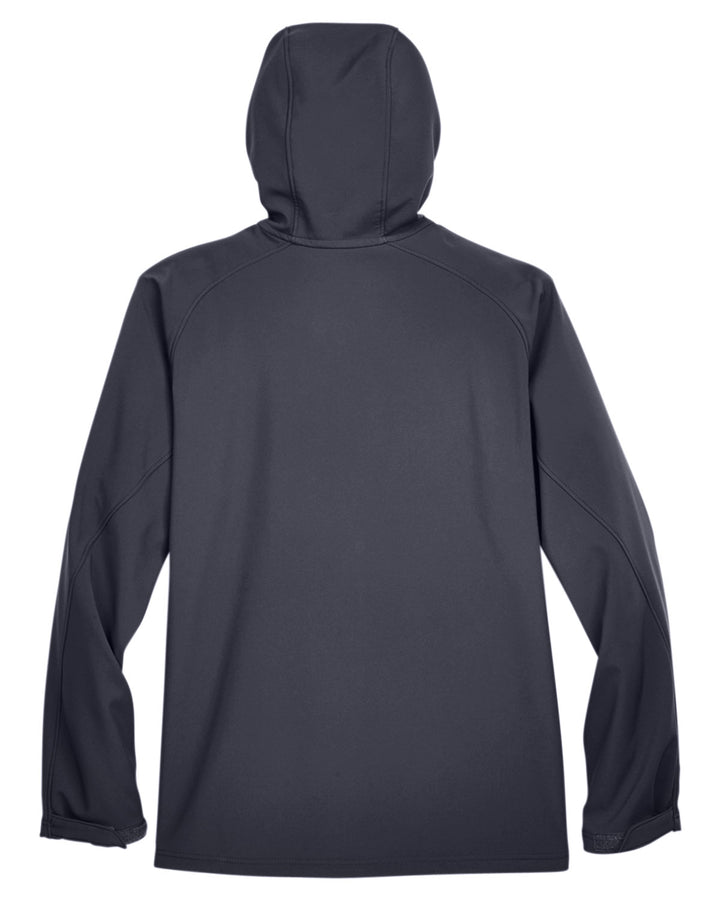 North End Men's Prospect Two-Layer Fleece Bonded Soft Shell Hooded Jacket North End