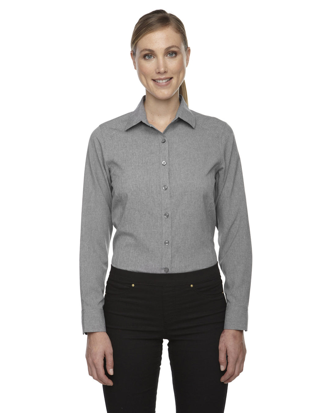 North End Ladies' Mélange Performance Shirt North End