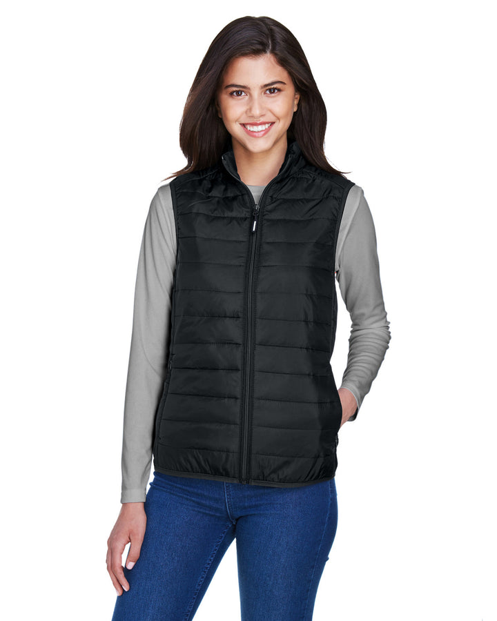 CORE365 Ladies' Prevail Packable Puffer Vest CORE365