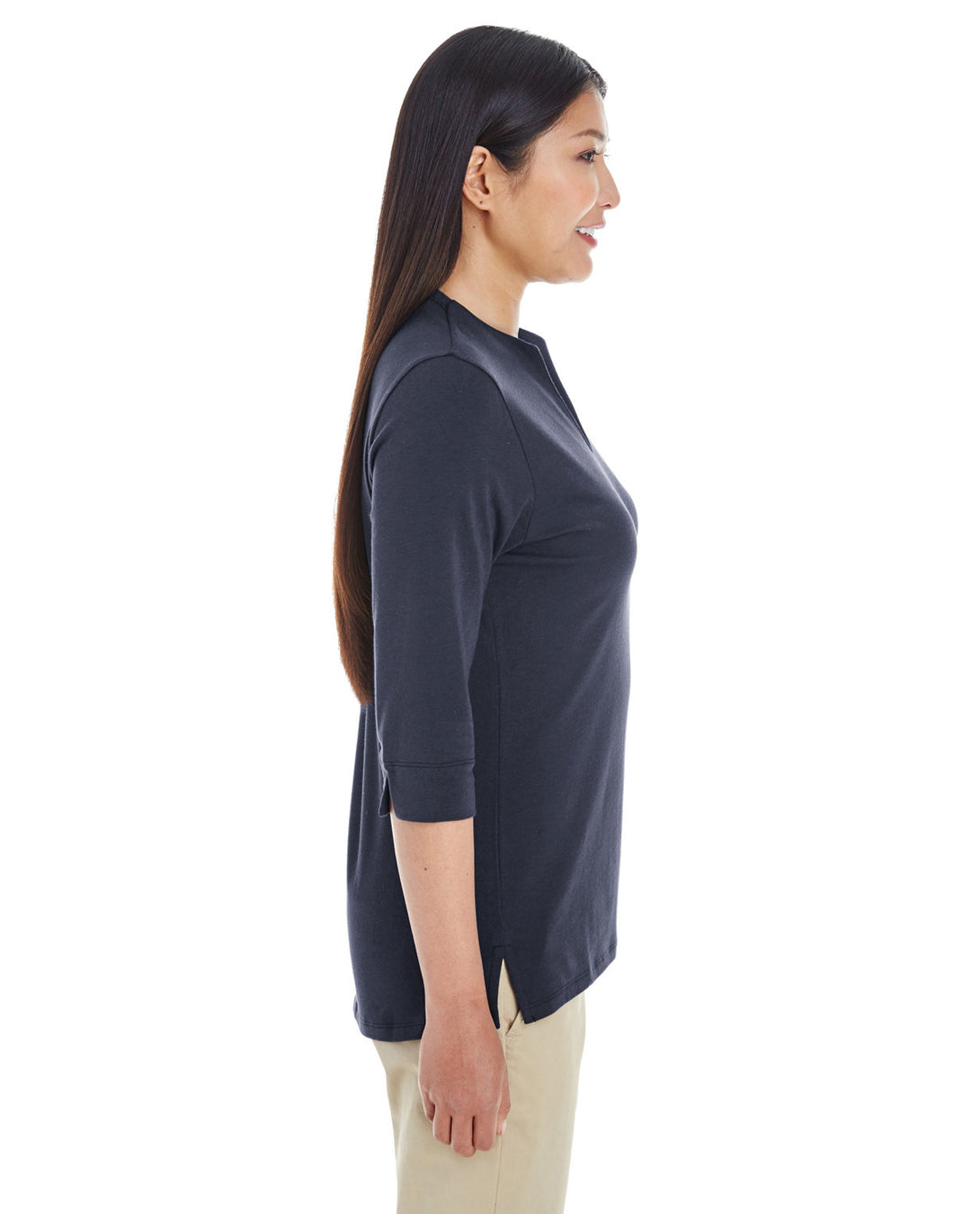 Devon & Jones Ladies' Perfect Fit™ Tailored Open Neckline Top Devon & Jones