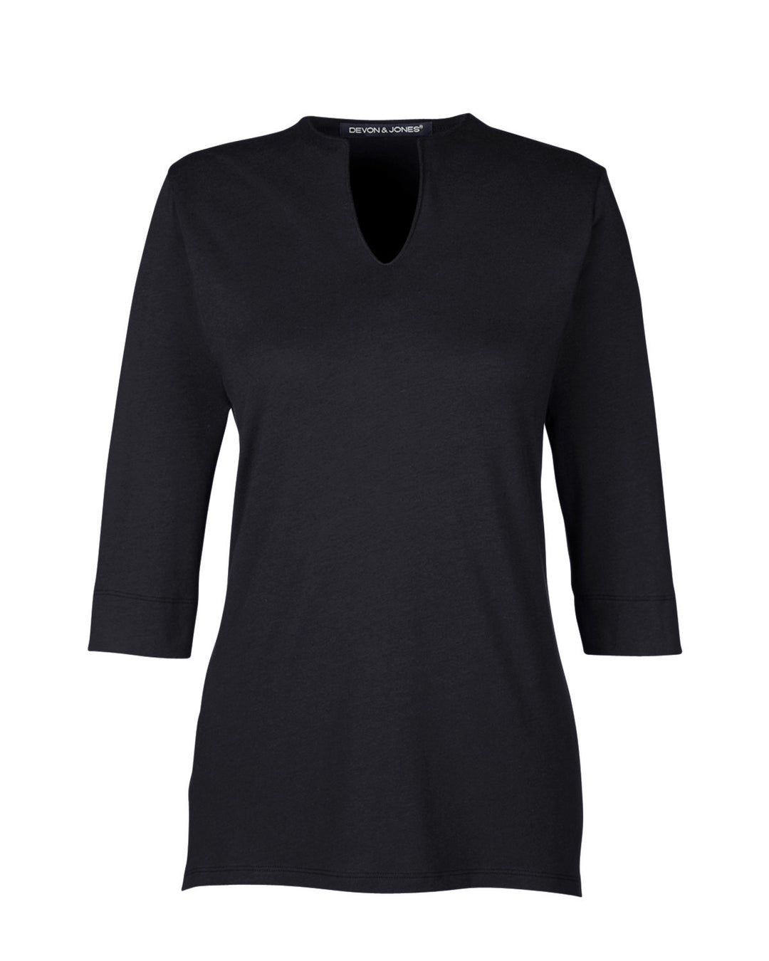 Devon & Jones Ladies' Perfect Fit™ Tailored Open Neckline Top Devon & Jones