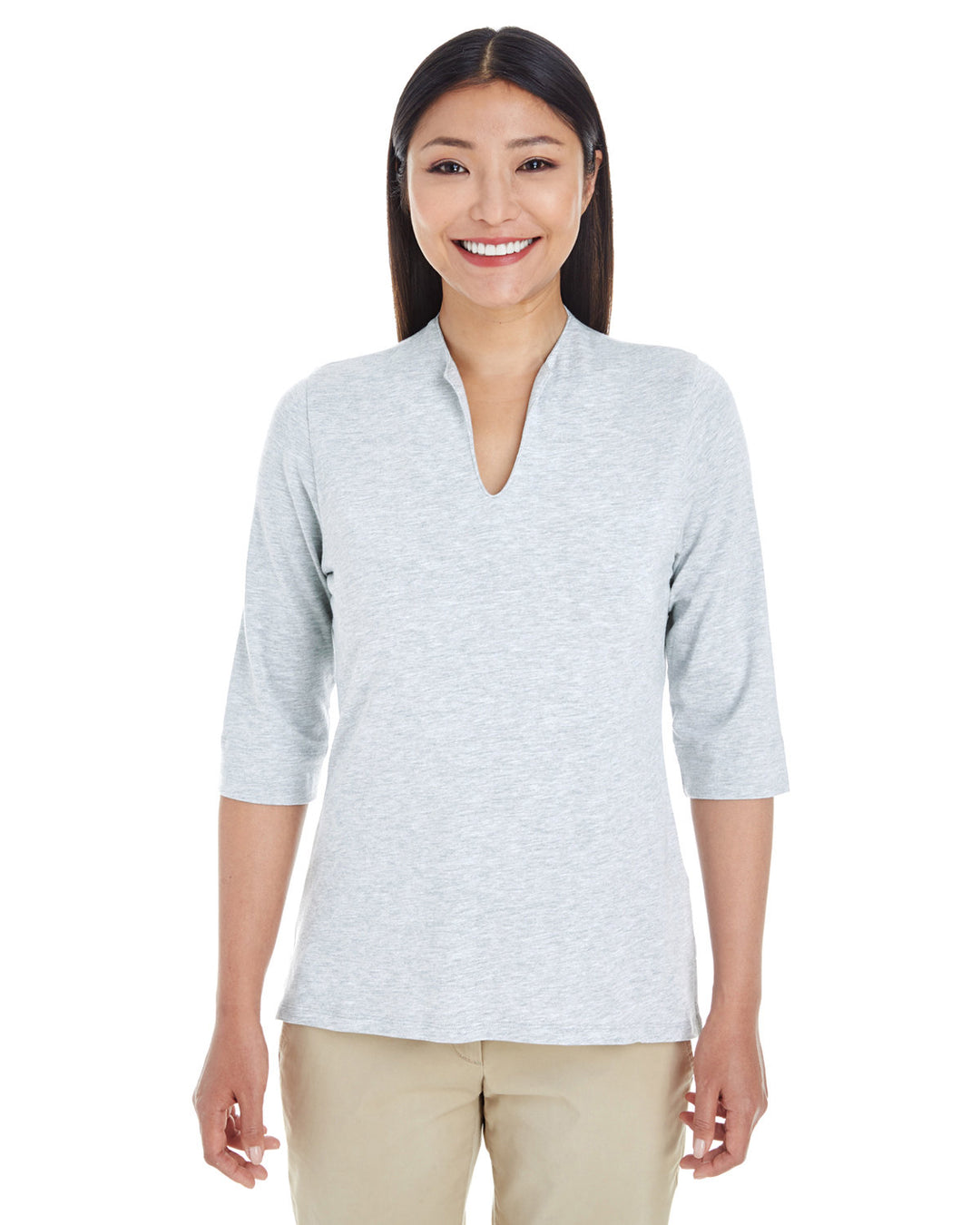 Devon & Jones Ladies' Perfect Fit™ Tailored Open Neckline Top Devon & Jones