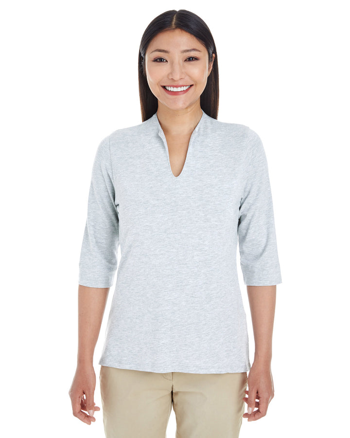 Devon & Jones Ladies' Perfect Fit™ Tailored Open Neckline Top Devon & Jones