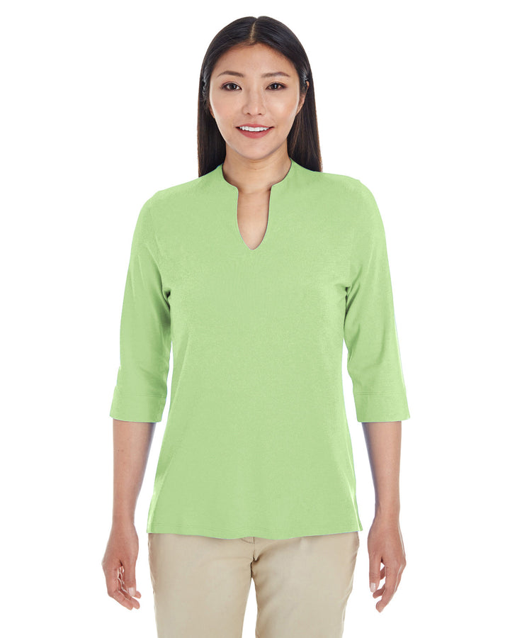 Devon & Jones Ladies' Perfect Fit™ Tailored Open Neckline Top Devon & Jones