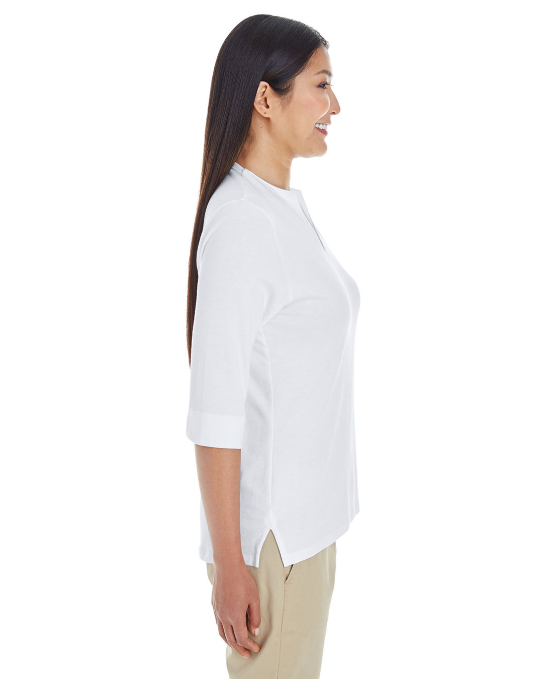 Devon & Jones Ladies' Perfect Fit™ Tailored Open Neckline Top Devon & Jones