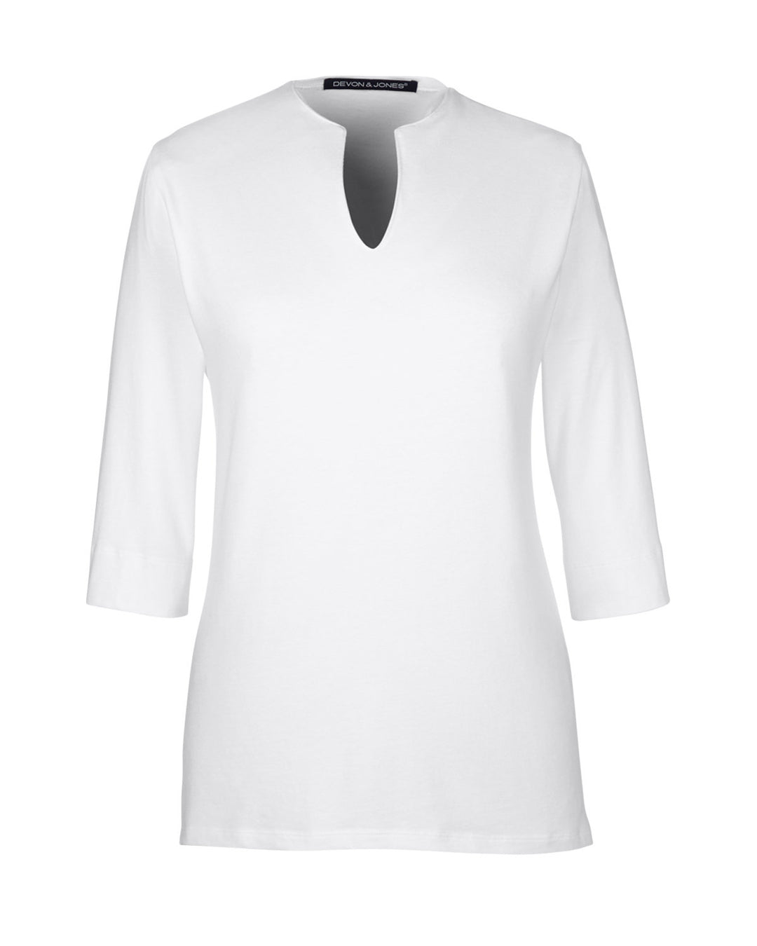 Devon & Jones Ladies' Perfect Fit™ Tailored Open Neckline Top Devon & Jones