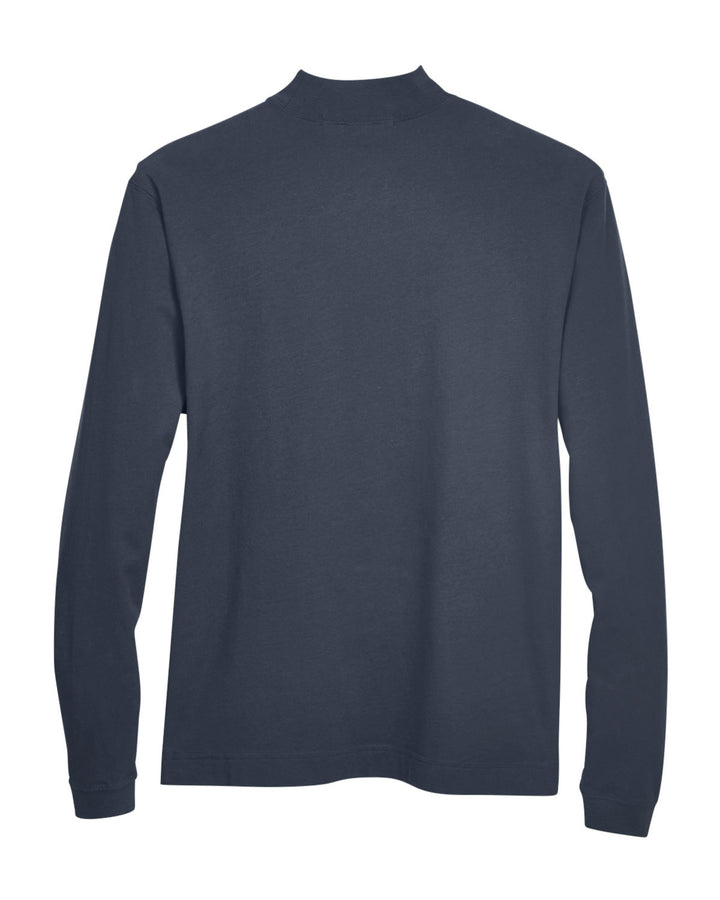 Devon & Jones Adult Sueded Cotton Jersey Mock Turtleneck Devon & Jones